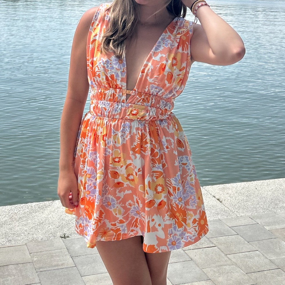 Floral Mini Dress